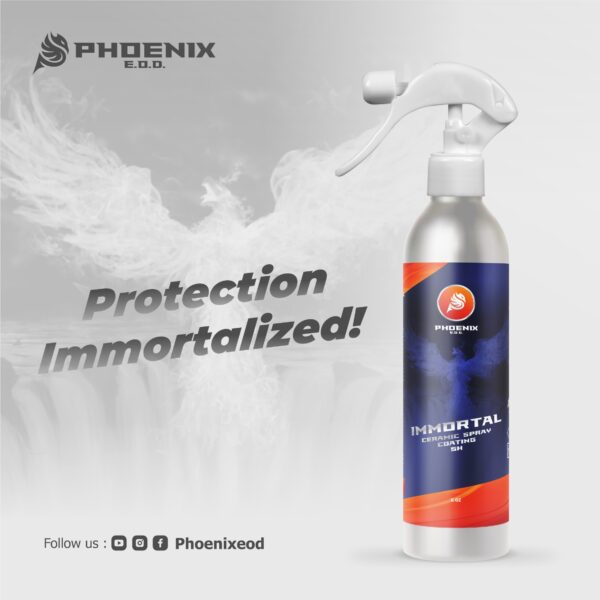 Immortal Ceramic Spray Coating – 5H – Phoenix E.O.D.