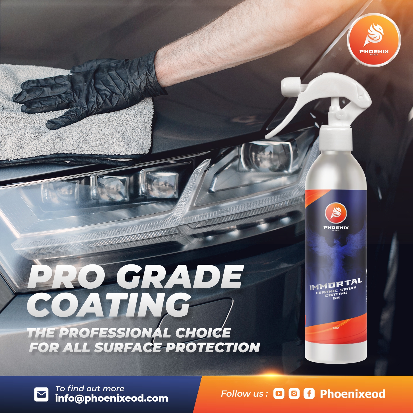 Immortal Ceramic Coating Spray – Apex Surface Protection